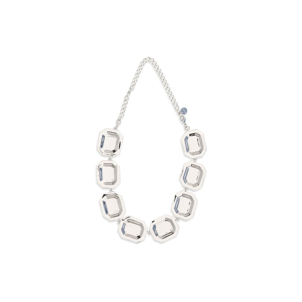 Self-Portrait Silver Brass Necklace | Regal Royce