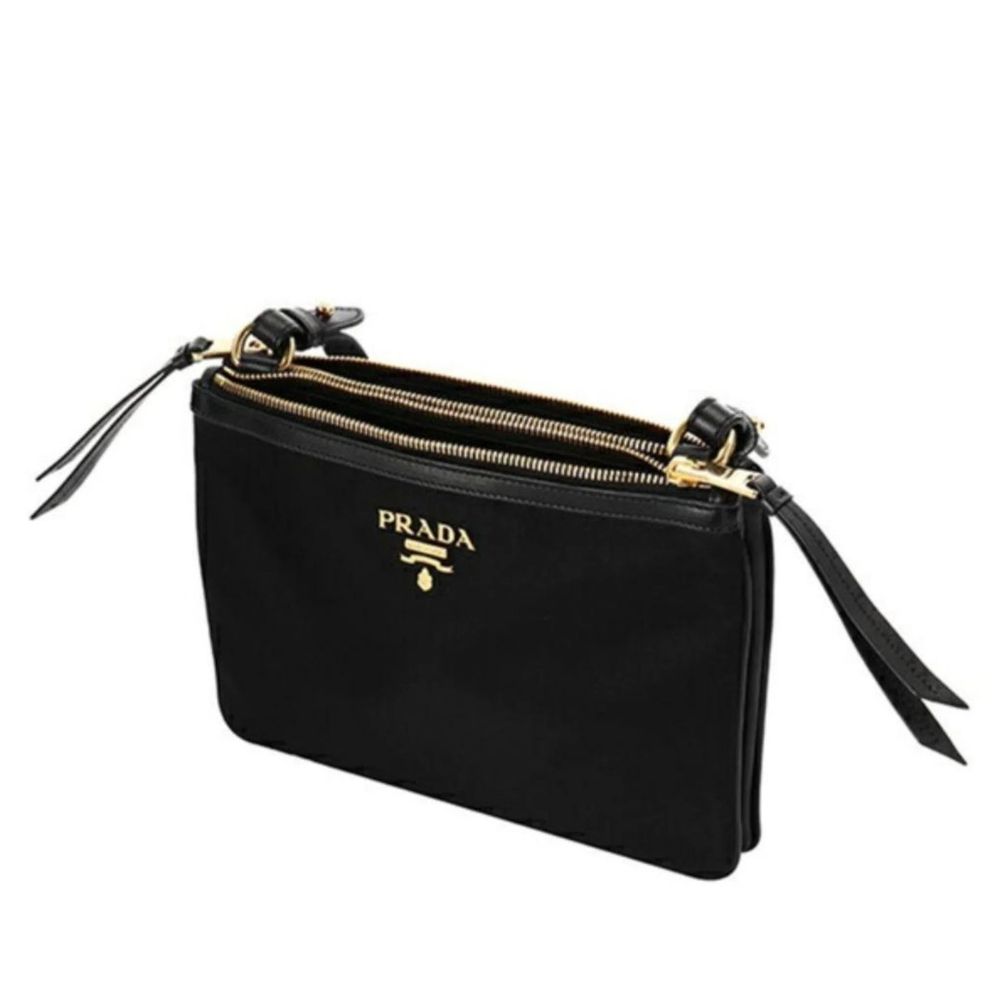 Prada Black Nylon Crossbody Bag | Regal Royce