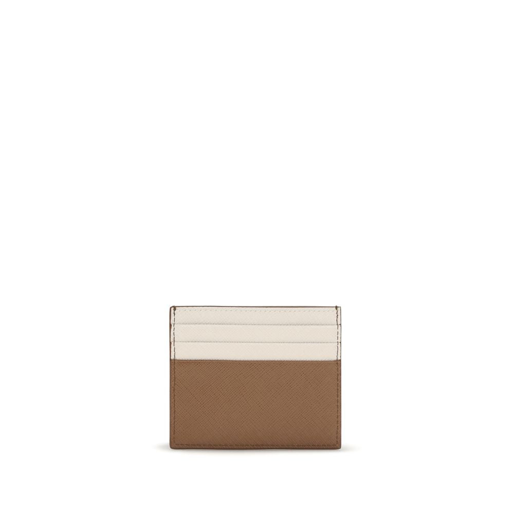 Prada Beige Calf Leather Bos Taurus Wallet | Regal Royce
