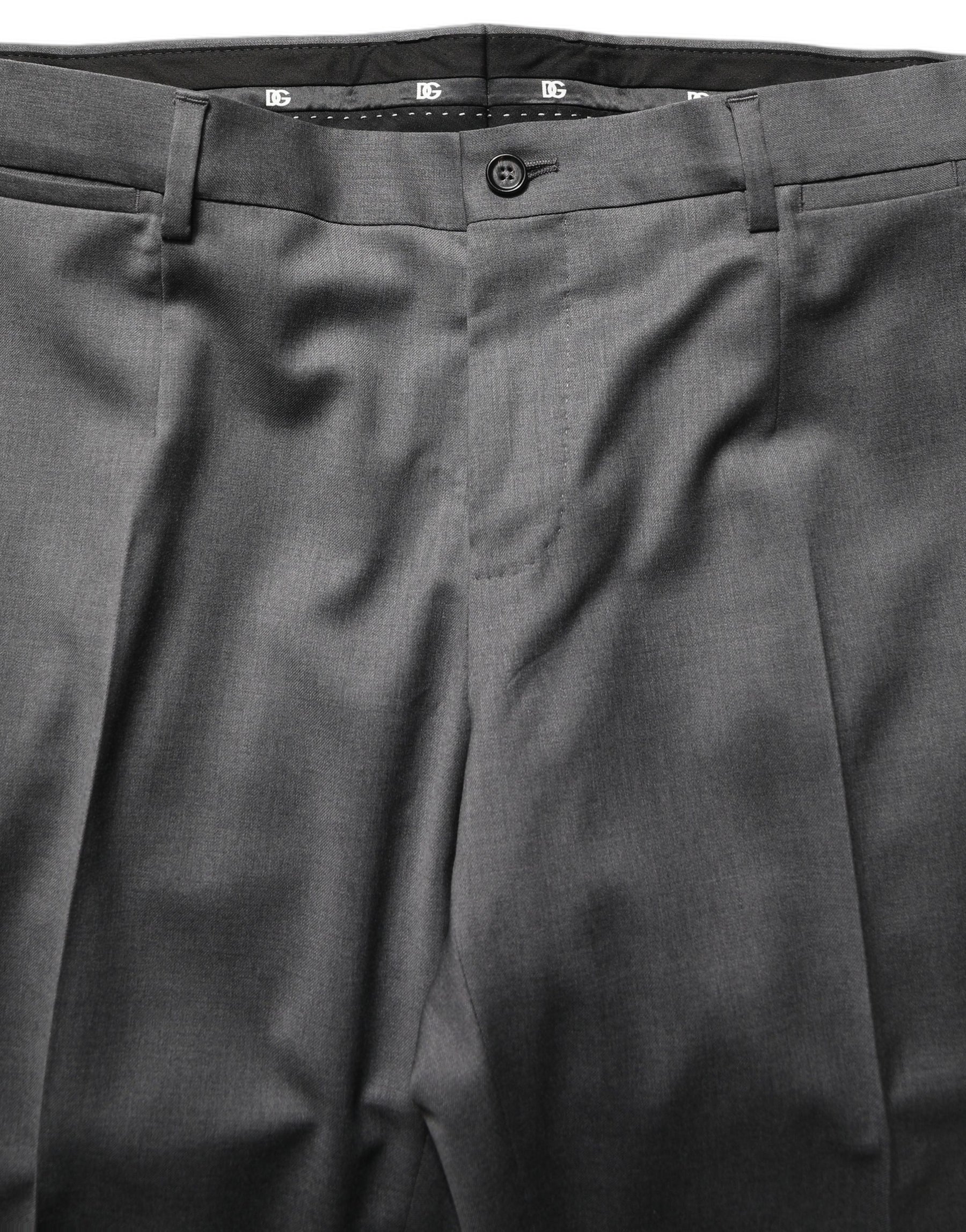 Dolce & Gabbana Gray MARTINI Slim Fit Formal 2Piece Men Suit | Regal Royce