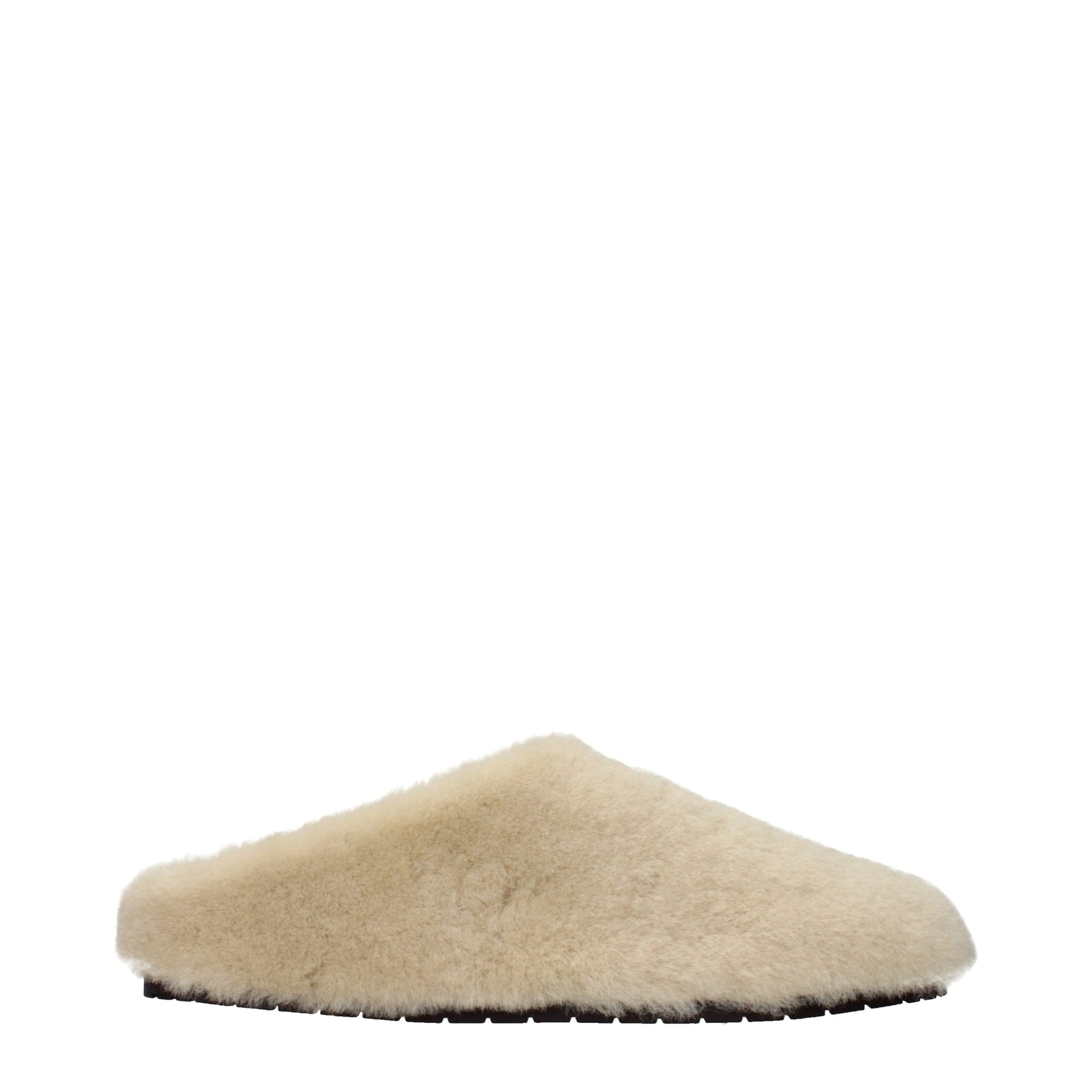 Prada Beige Fur Slippers | Regal Royce