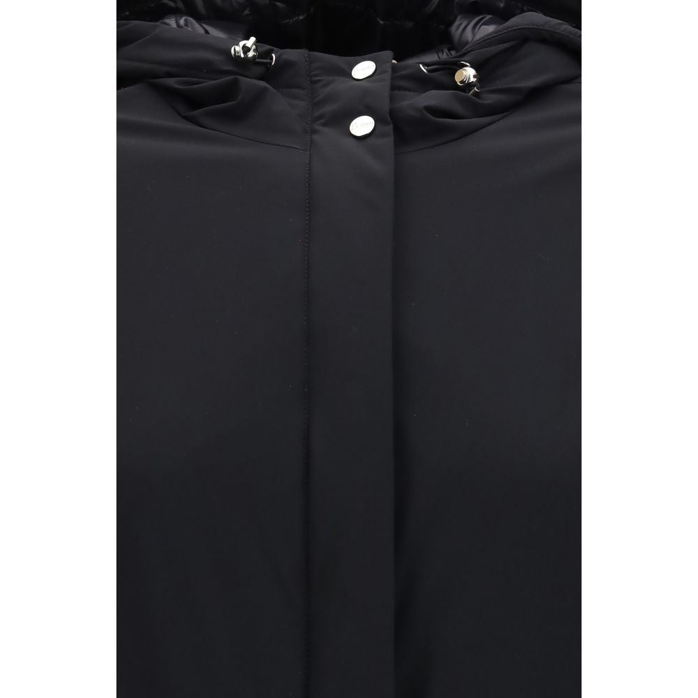 Herno Black Polyamide Shell Jacket | Regal Royce