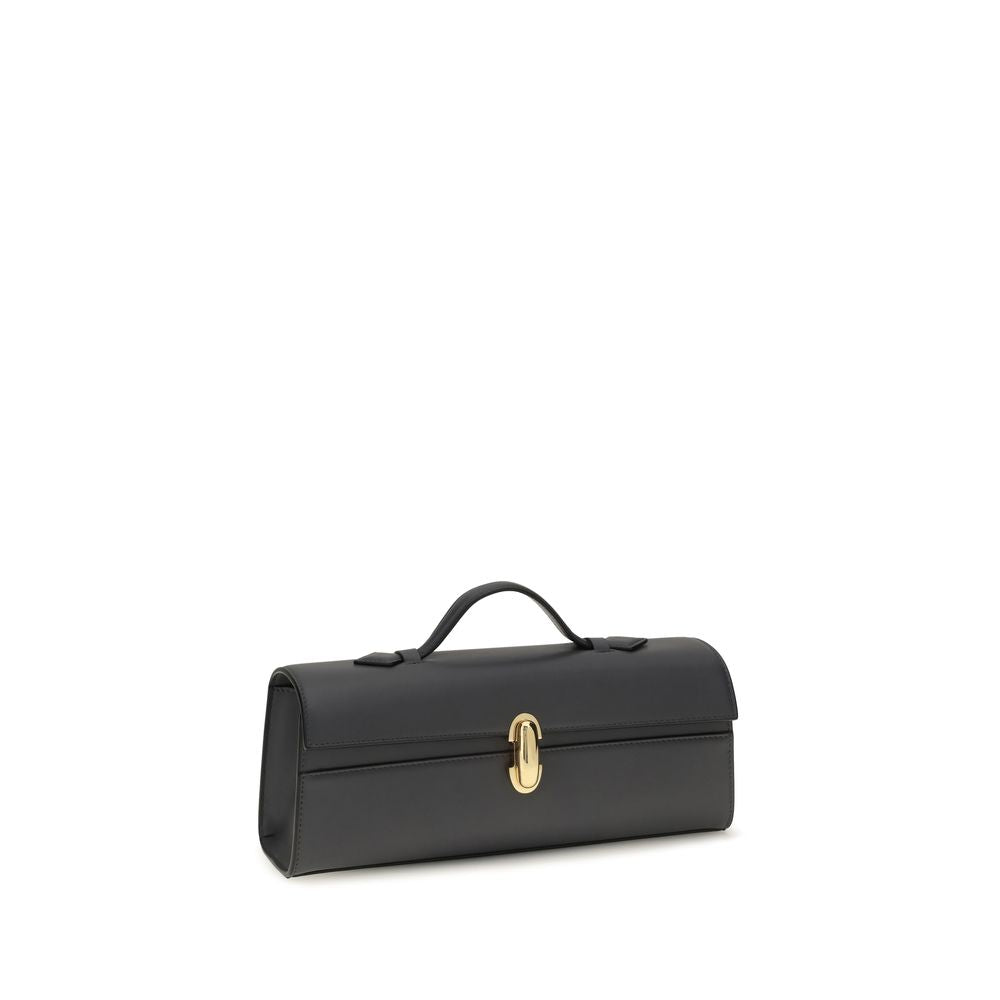 Savette Gray Calf Leather Bos Taurus Shoulder Bag | Regal Royce
