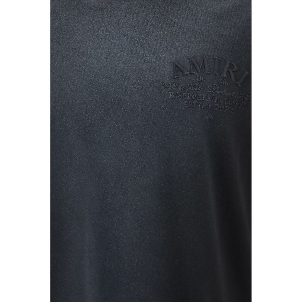 Amiri Black Cotton T-Shirt | Regal Royce
