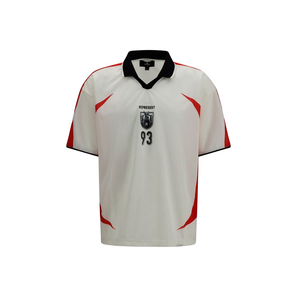 Represent White Polyester Sportswear | Regal Royce