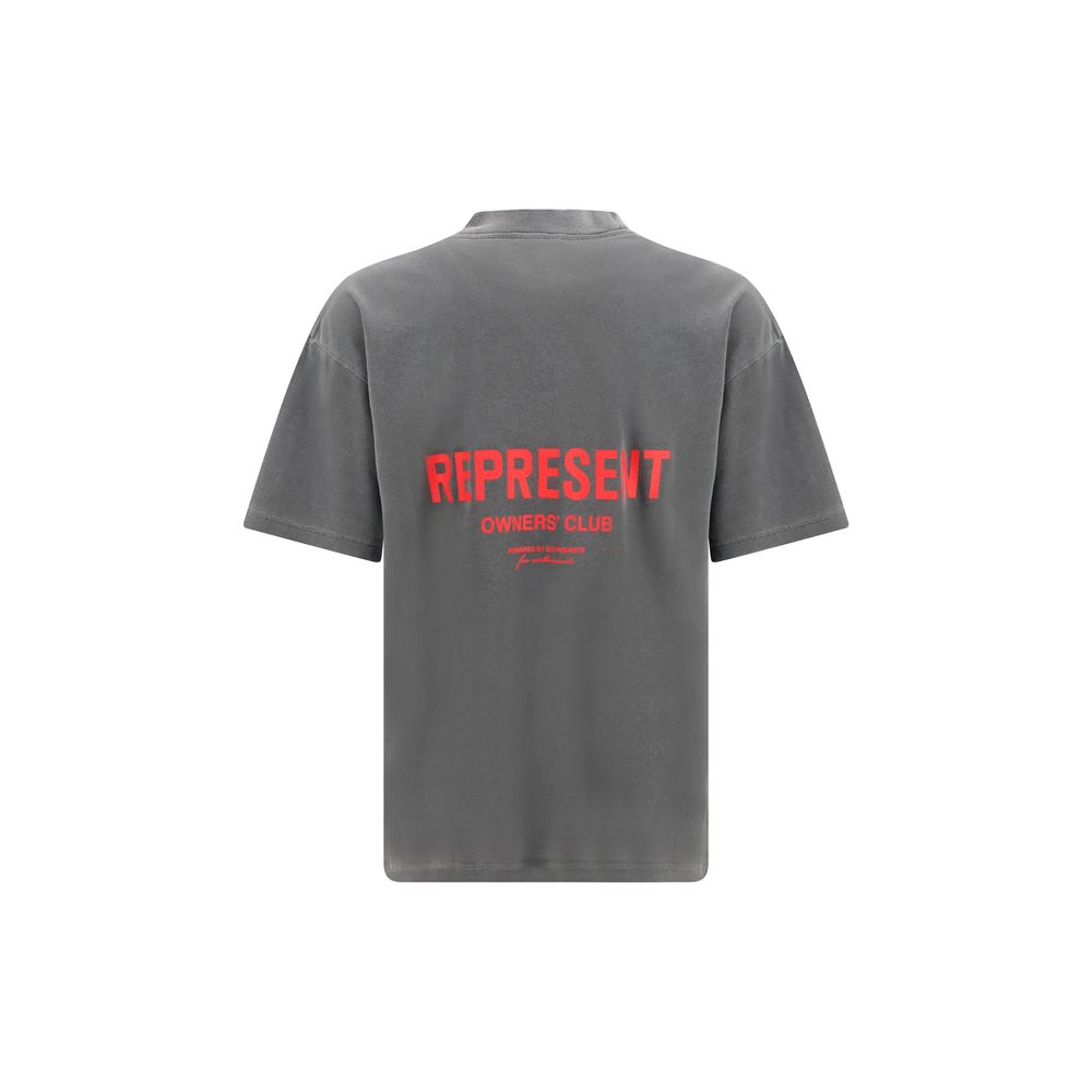 Represent Gray Cotton T-Shirt | Regal Royce