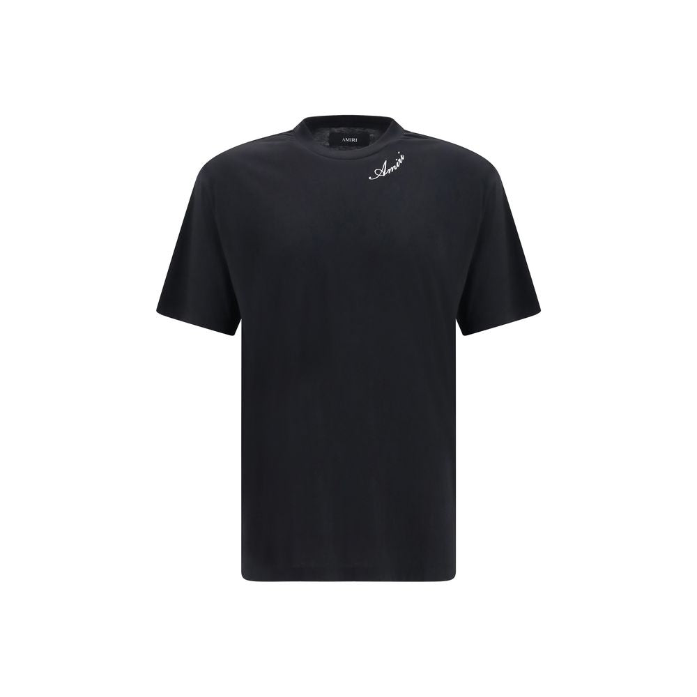Amiri Black Cotton T-Shirt | Regal Royce