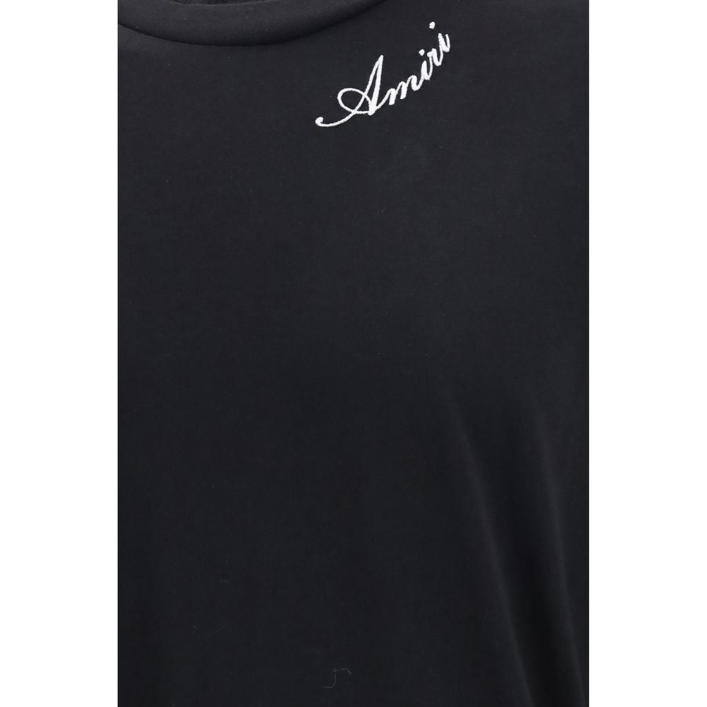 Amiri Black Cotton T-Shirt | Regal Royce
