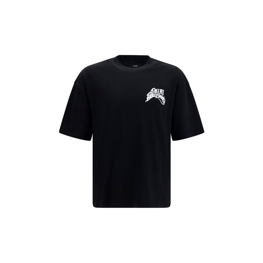 Amiri Black Cotton T-Shirt | Regal Royce