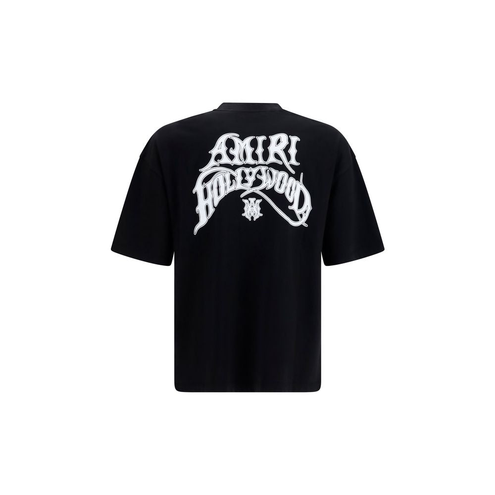 Amiri Black Cotton T-Shirt | Regal Royce
