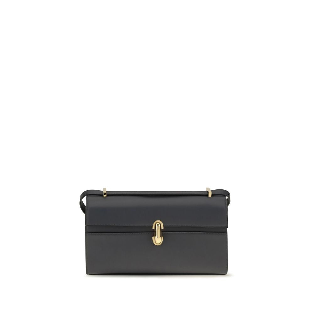Savette Gray Calf Leather Bos Taurus Shoulder Bag | Regal Royce