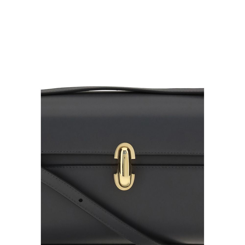 Savette Gray Calf Leather Bos Taurus Shoulder Bag | Regal Royce