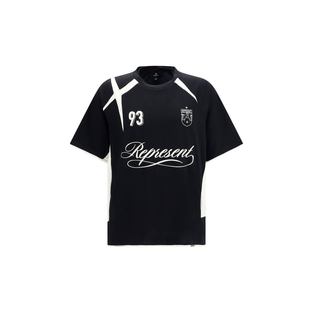 Represent Black Polyester T-Shirt | Regal Royce