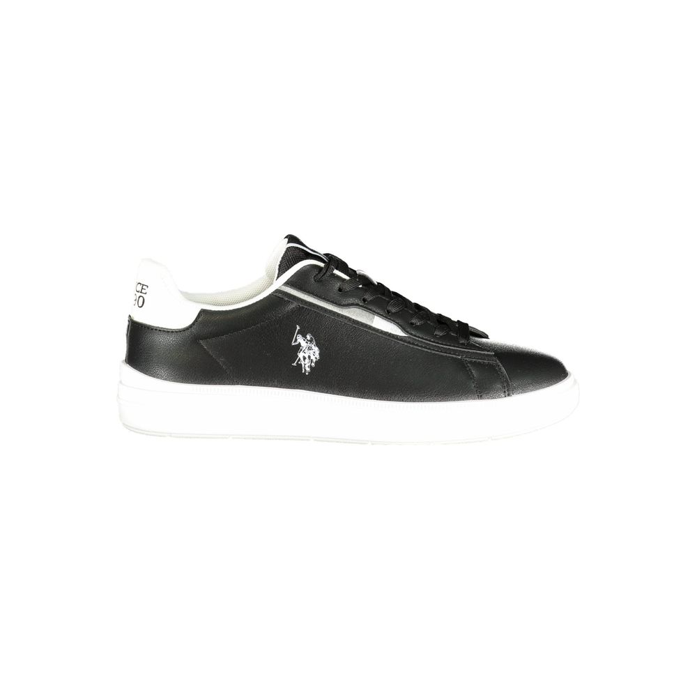 U.S. POLO ASSN. Black Polyester Men's Sneaker | Regal Royce