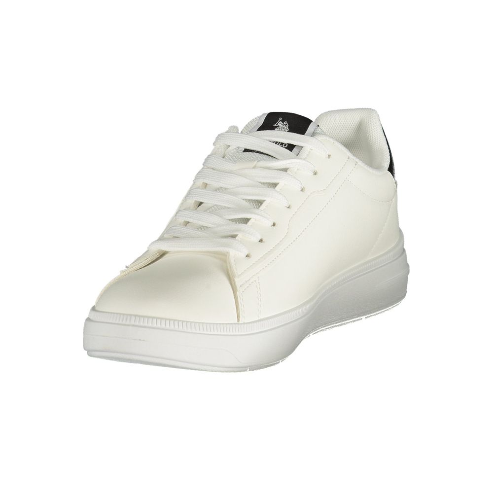 U.S. POLO ASSN. Bianco Polyurethane Mens Sneaker | Regal Royce