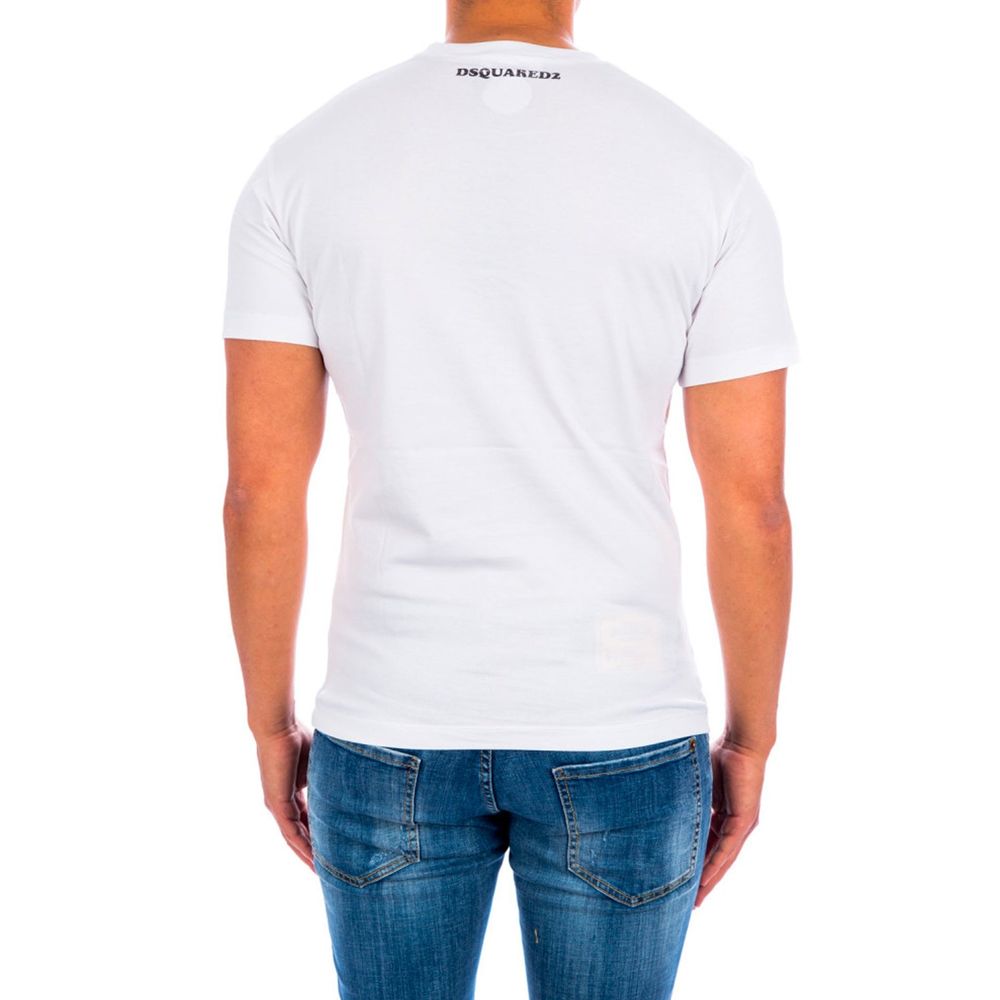 Dsquared² White Cotton T-Shirt | Regal Royce