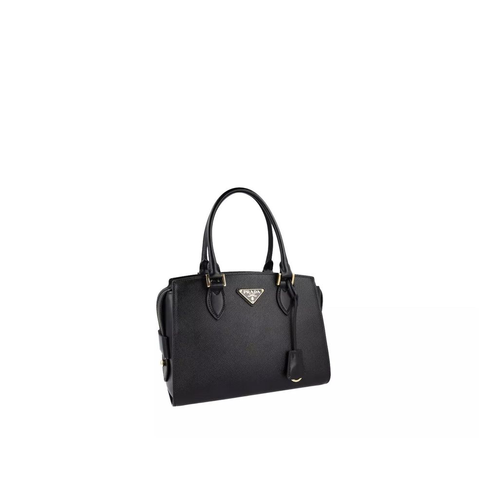 Prada Black Calfskin Handbag | Regal Royce