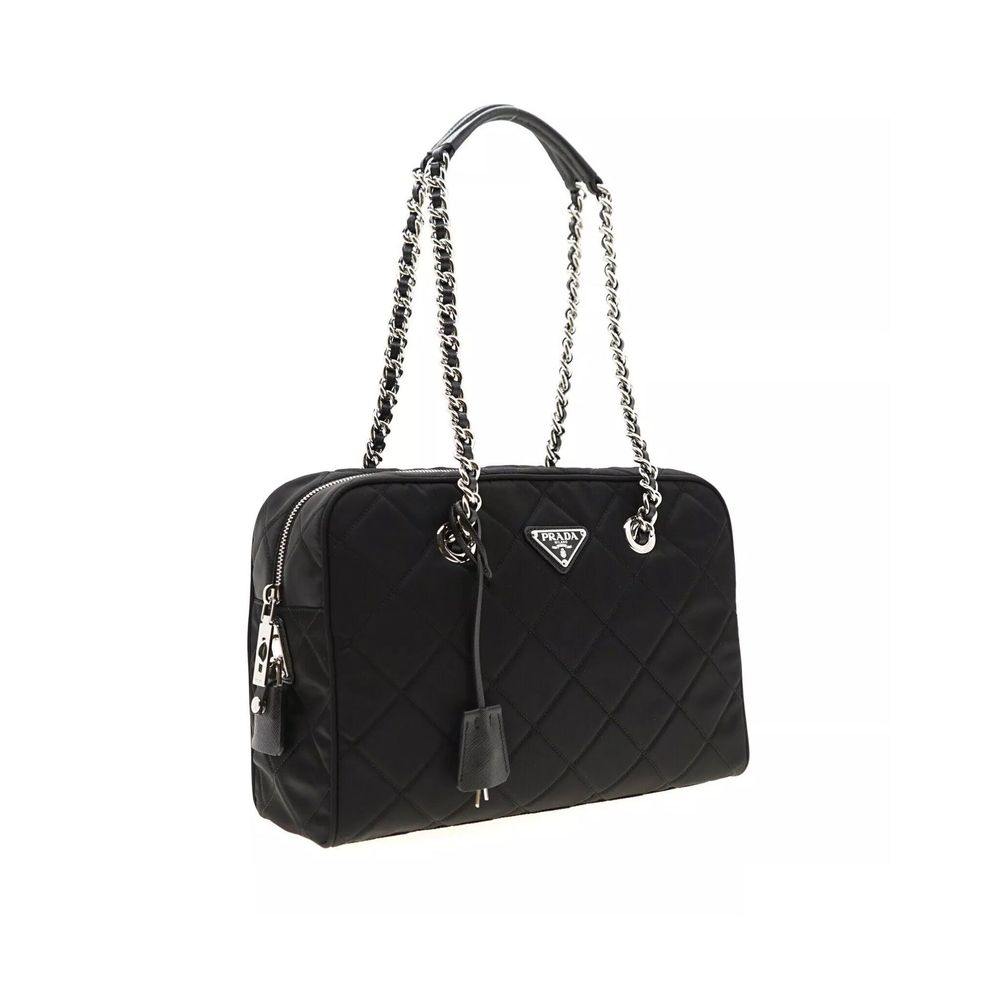 Prada Black Nylon Shoulder Bag | Regal Royce