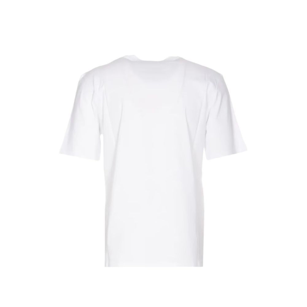 Moschino Couture White Cotton T-Shirt | Regal Royce