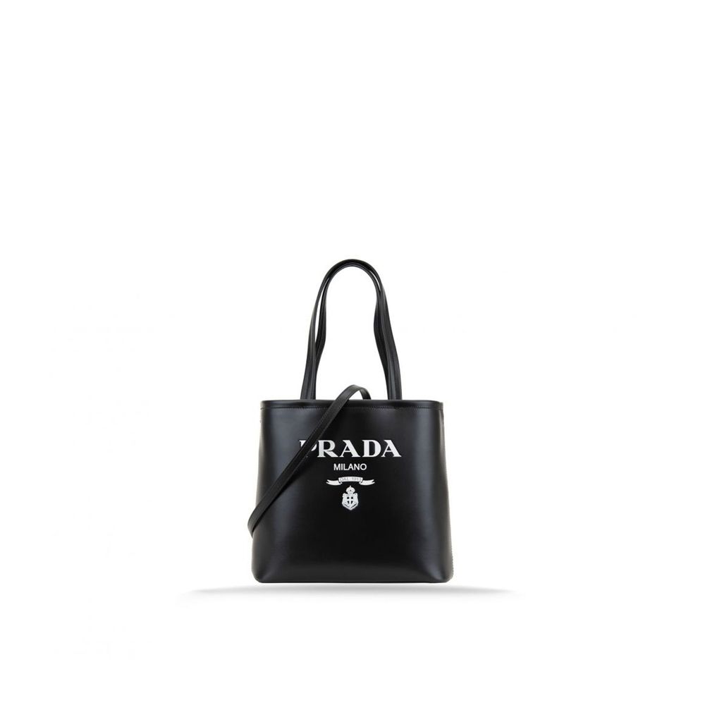 Prada Black Calfskin Tote Bag | Regal Royce