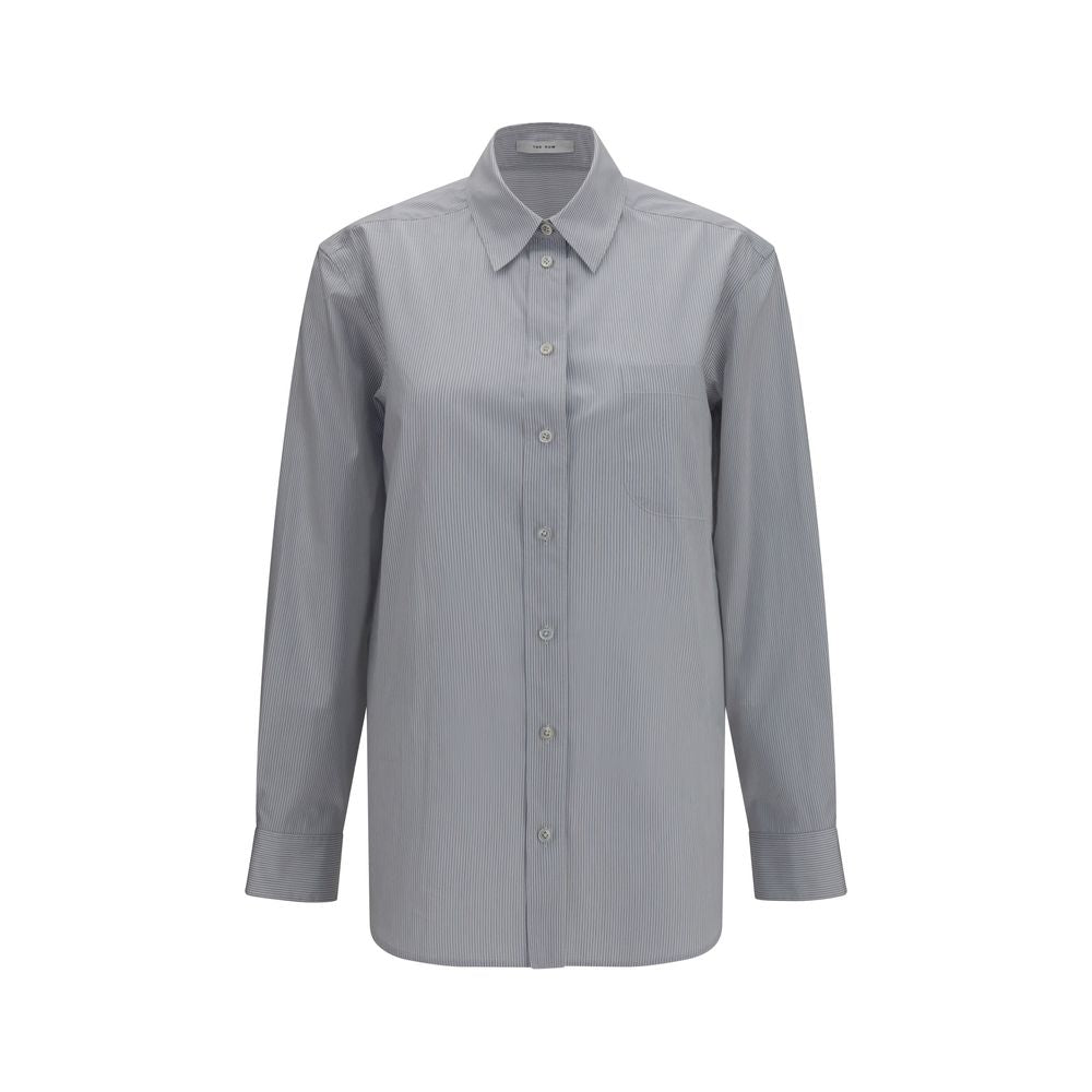 The Row Blue Cotton Dress Shirt | Regal Royce
