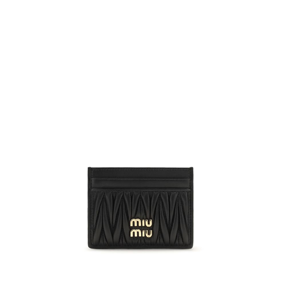 Miu Miu Black Lamb Ovis Aries Aries Wallet | Regal Royce