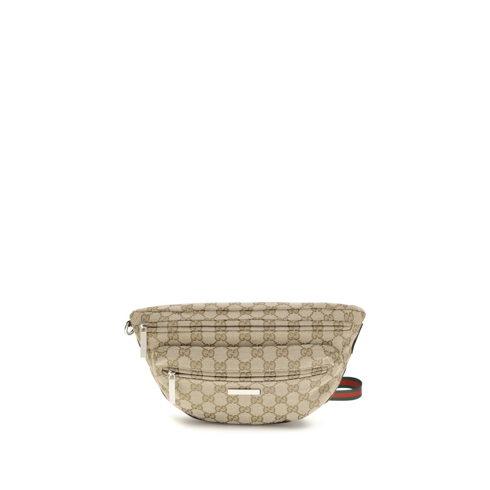 Gucci Beige Fabric Shoulder Bag | Regal Royce