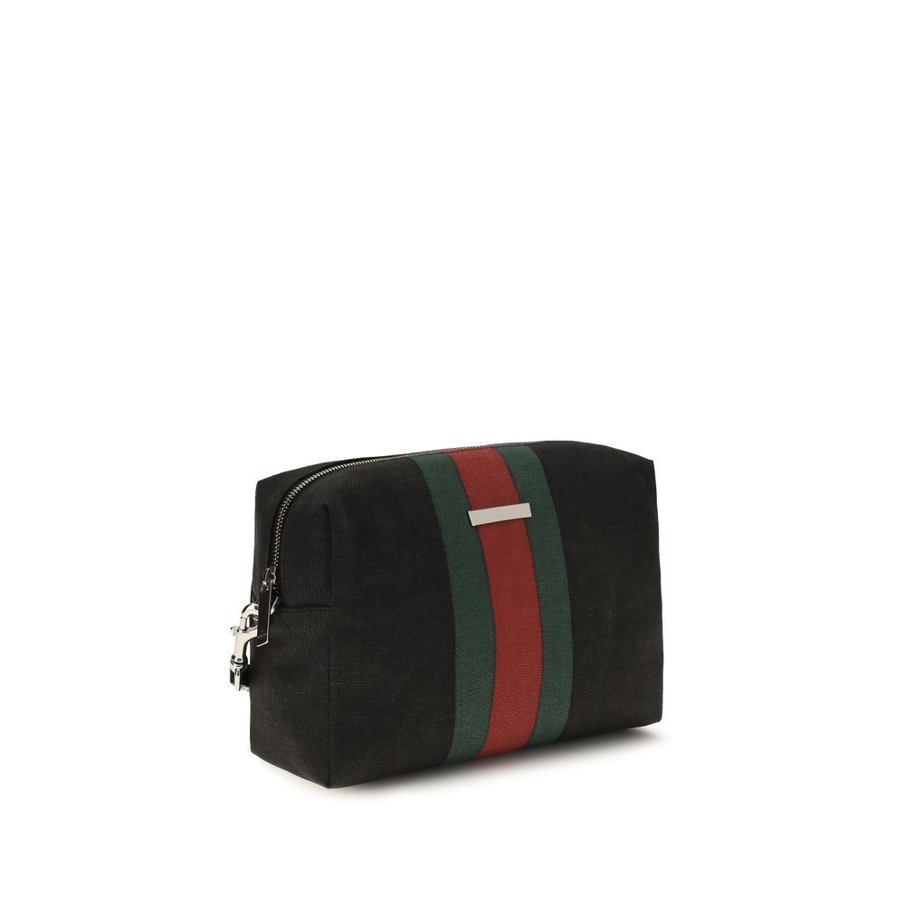 Gucci Black Fabric Shoulder Bag | Regal Royce