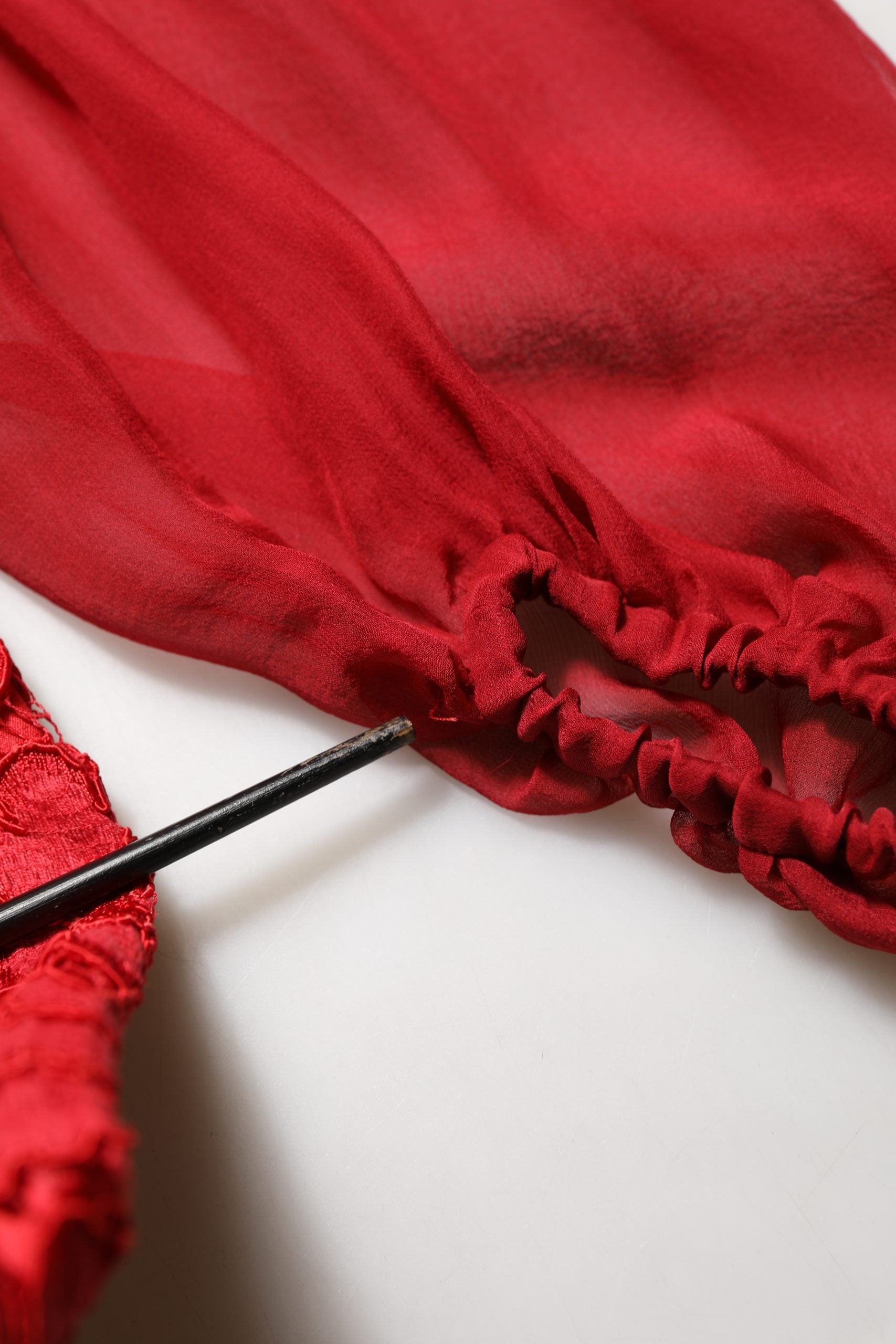 Dolce & Gabbana Red Embellished Mermaid Long Gown Dress | Regal Royce