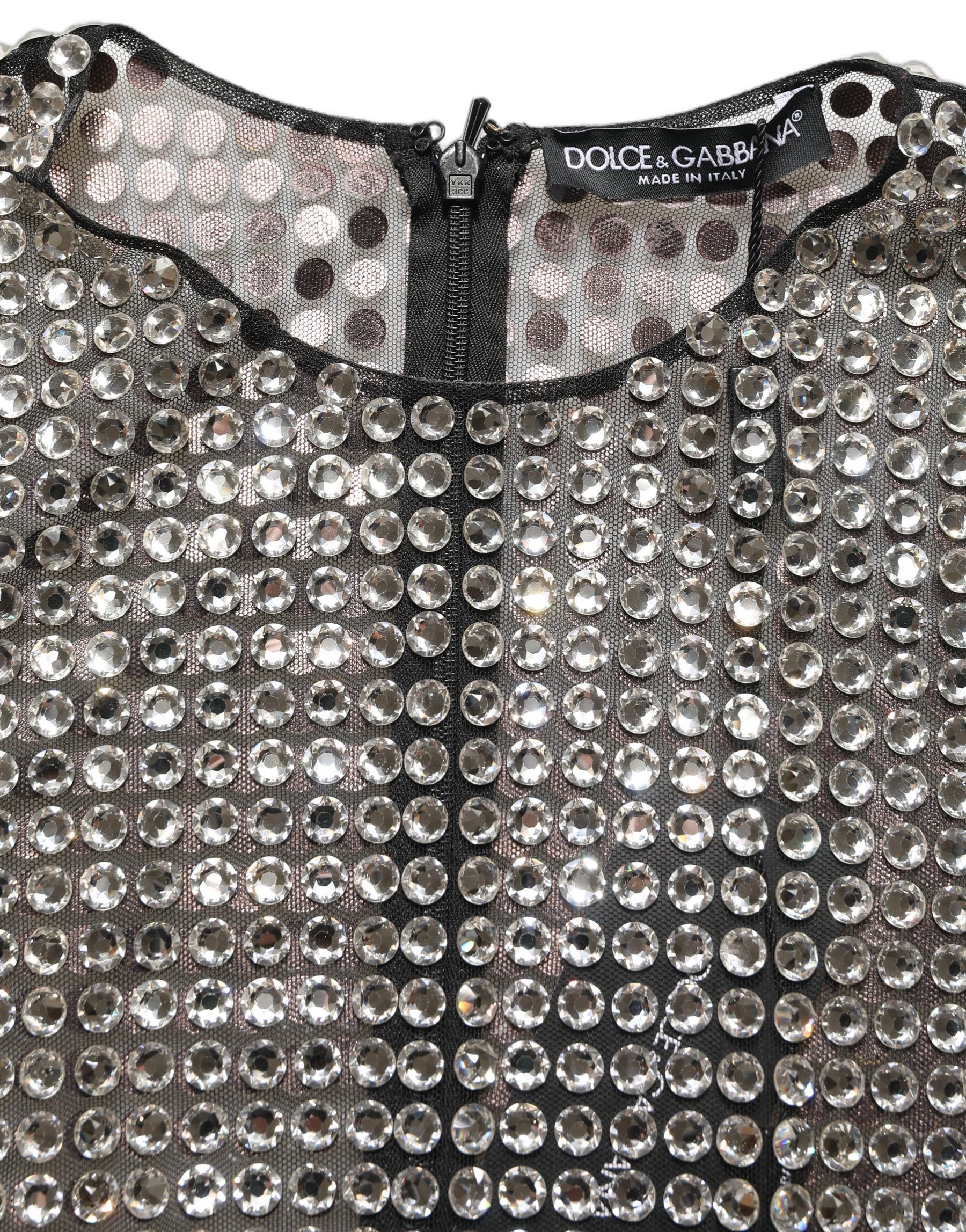 Dolce & Gabbana Beige Crystal Embellished Long Gown Dress | Regal Royce
