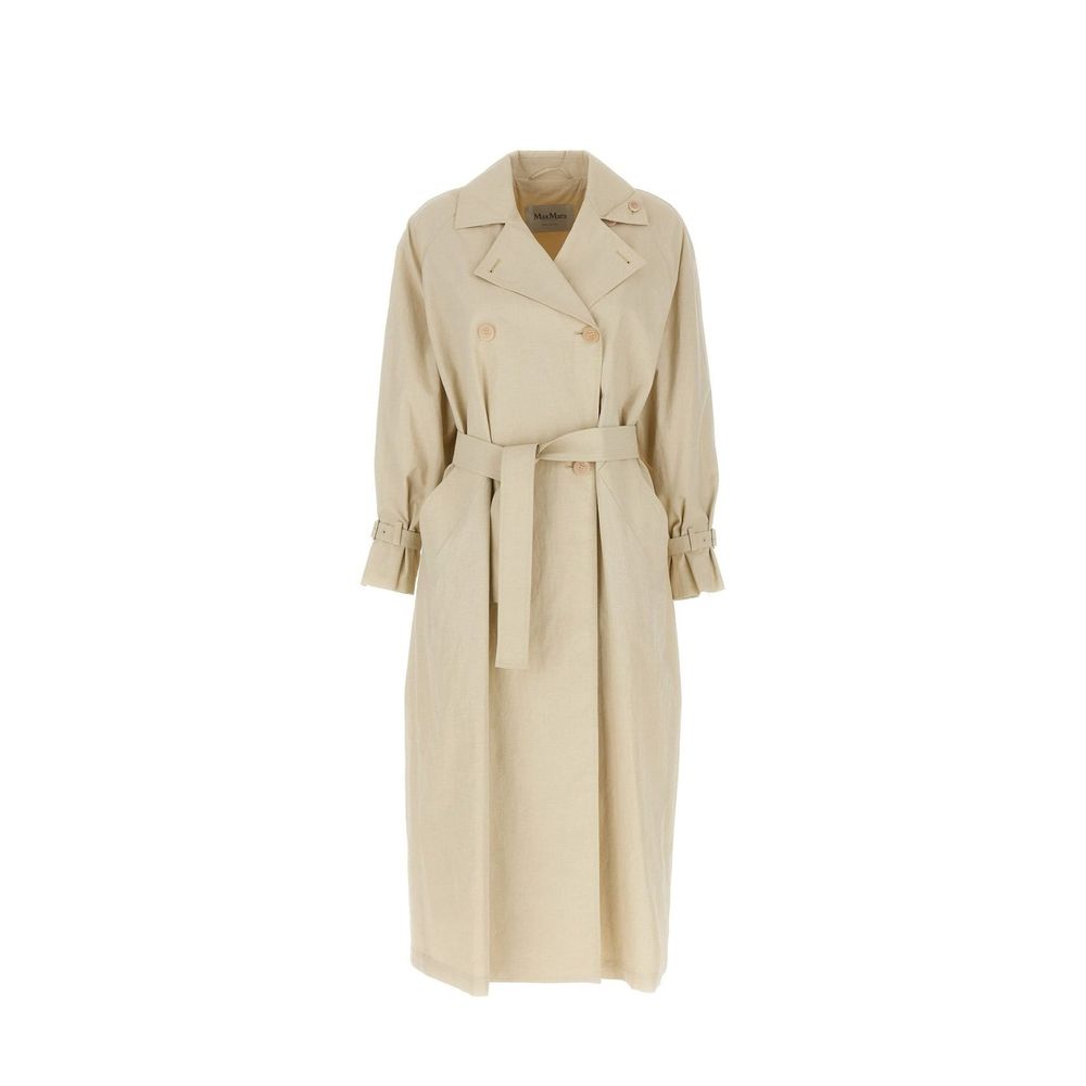 Max Mara Beige Cotton Coat | Regal Royce