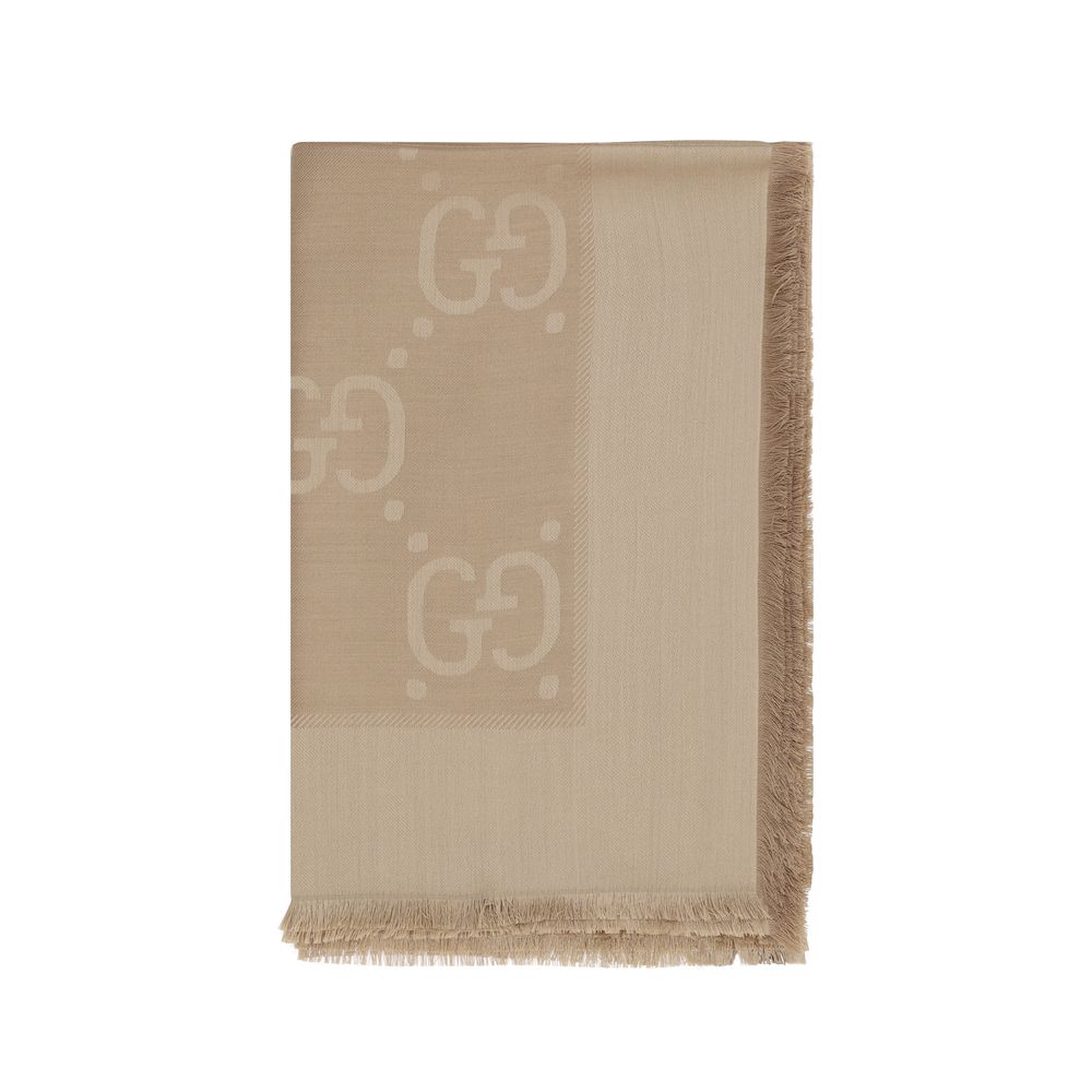Gucci Brown Wool Oves Aries Scarf | Regal Royce