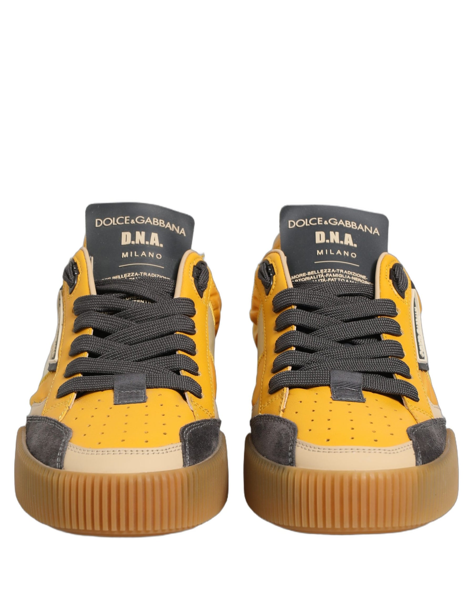 Dolce & Gabbana Multicolor MIAMI Low Top Sneakers Shoes | Regal Royce