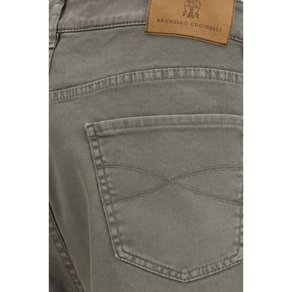 Brunello Cucinelli Bicolor Cotton Jeans Denim | Regal Royce