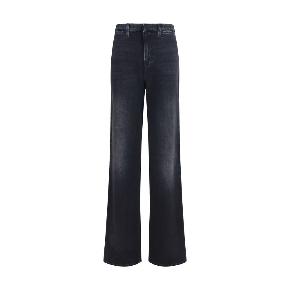 Gucci Black Cotton Straight-Leg Jeans | Regal Royce