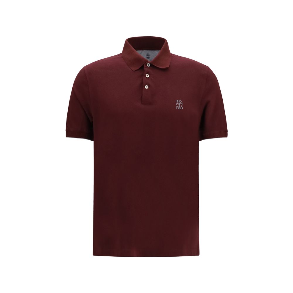 Brunello Cucinelli Bordeaux Cotton Shirt | Regal Royce