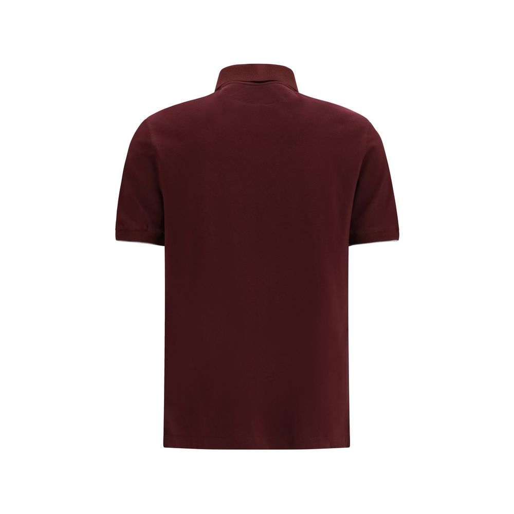 Brunello Cucinelli Bordeaux Cotton Shirt | Regal Royce