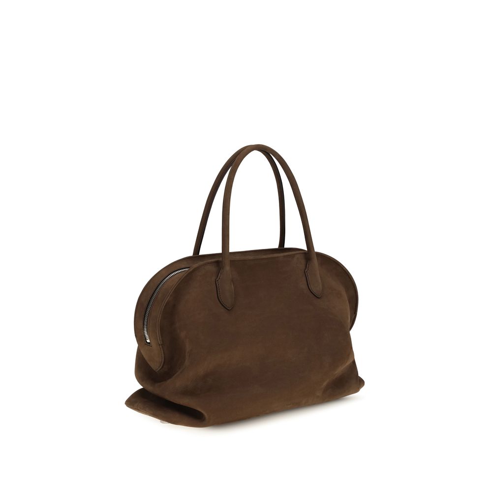 The Row Brown Calf Leather Bos Taurus Shoulder Bag | Regal Royce