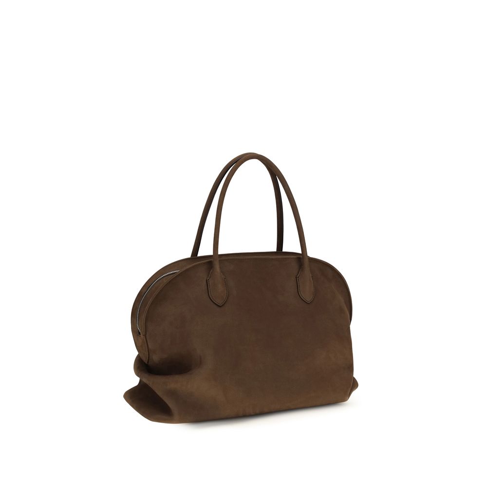 The Row Brown Calf Leather Bos Taurus Shoulder Bag | Regal Royce