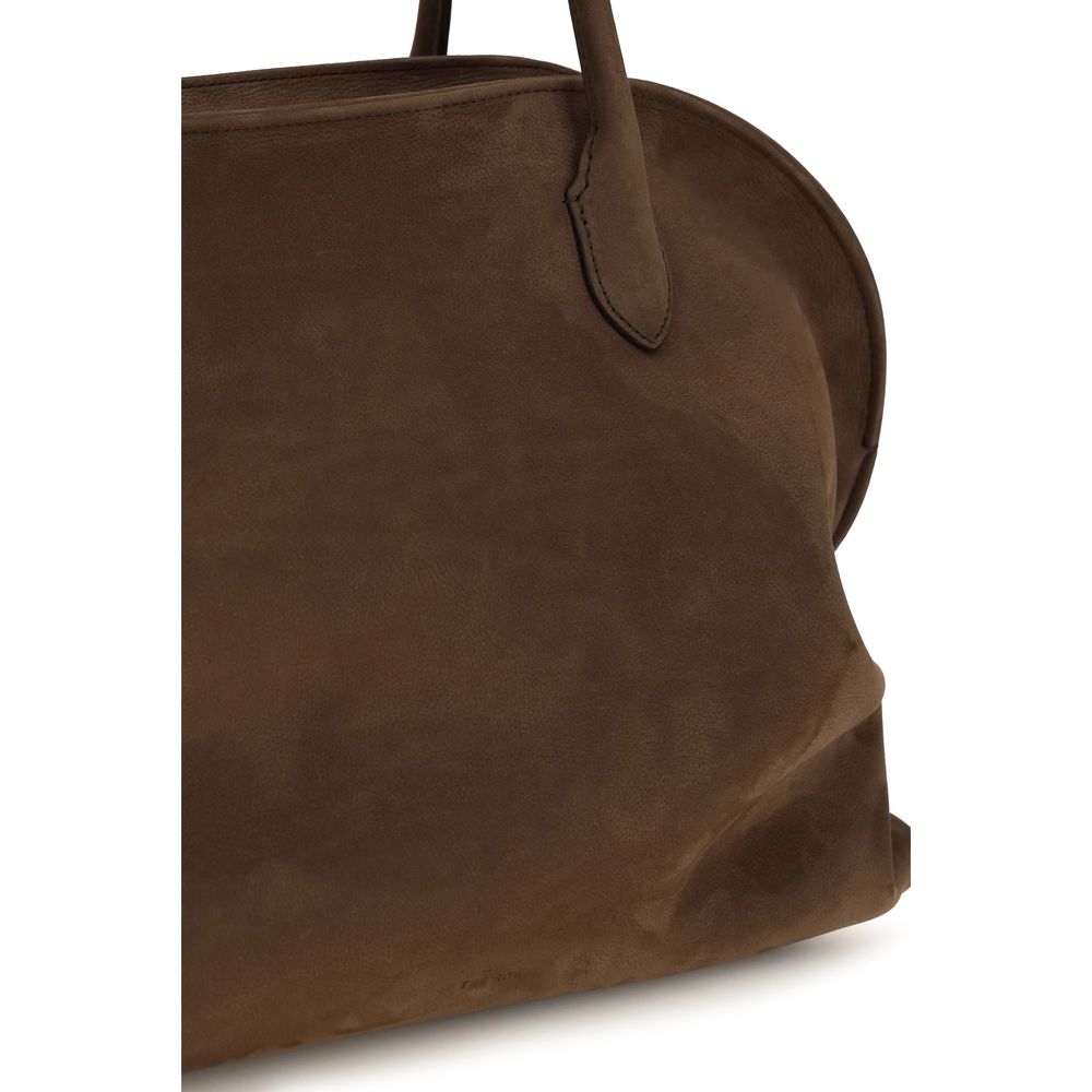 The Row Brown Calf Leather Bos Taurus Shoulder Bag | Regal Royce