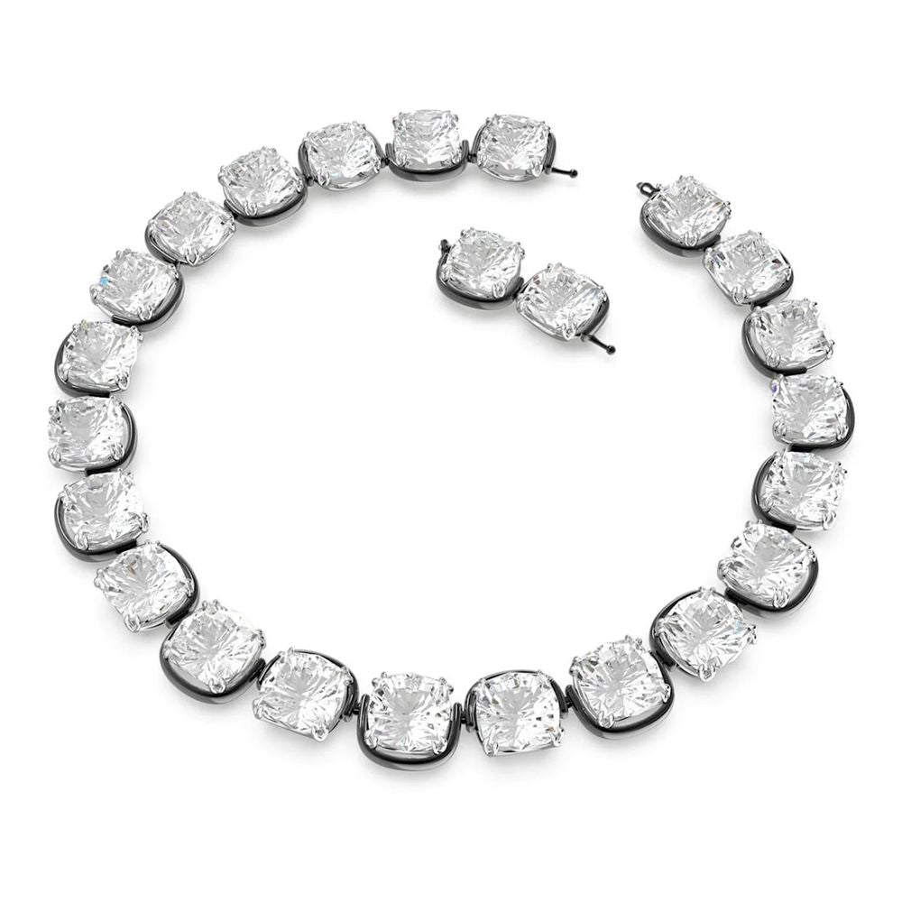 Swarovski Gray Glass Necklace | Regal Royce