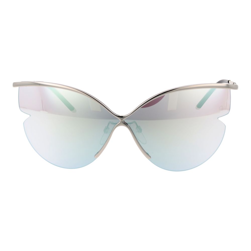 Ana Hickmann Gray Metal Sunglasses