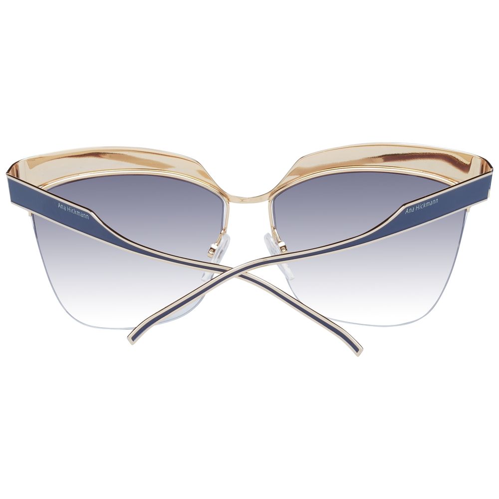 Ana Hickmann Gold Metal Sunglasses | Regal Royce