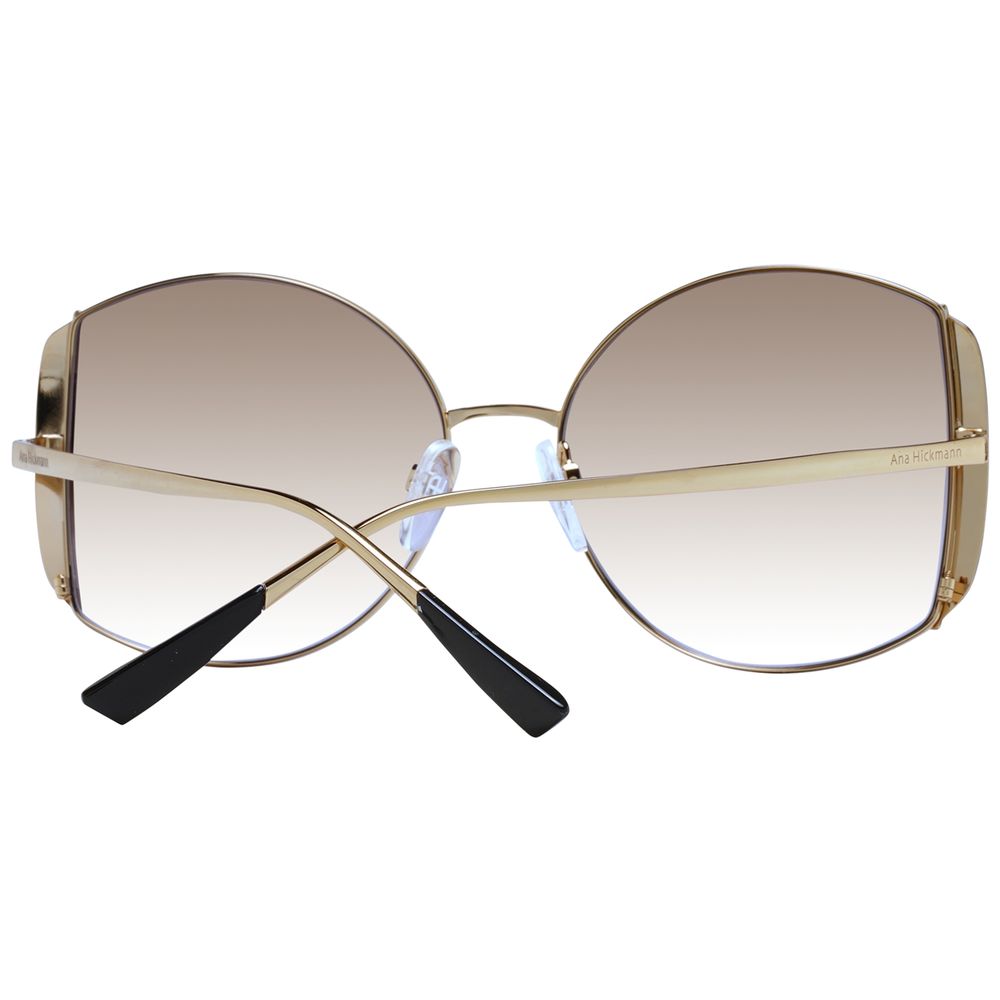 Ana Hickmann Gold Metal Sunglasses | Regal Royce