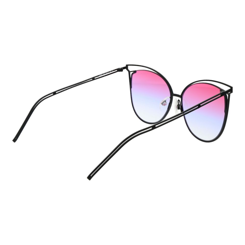 Ana Hickmann Black Metal Sunglasses | Regal Royce