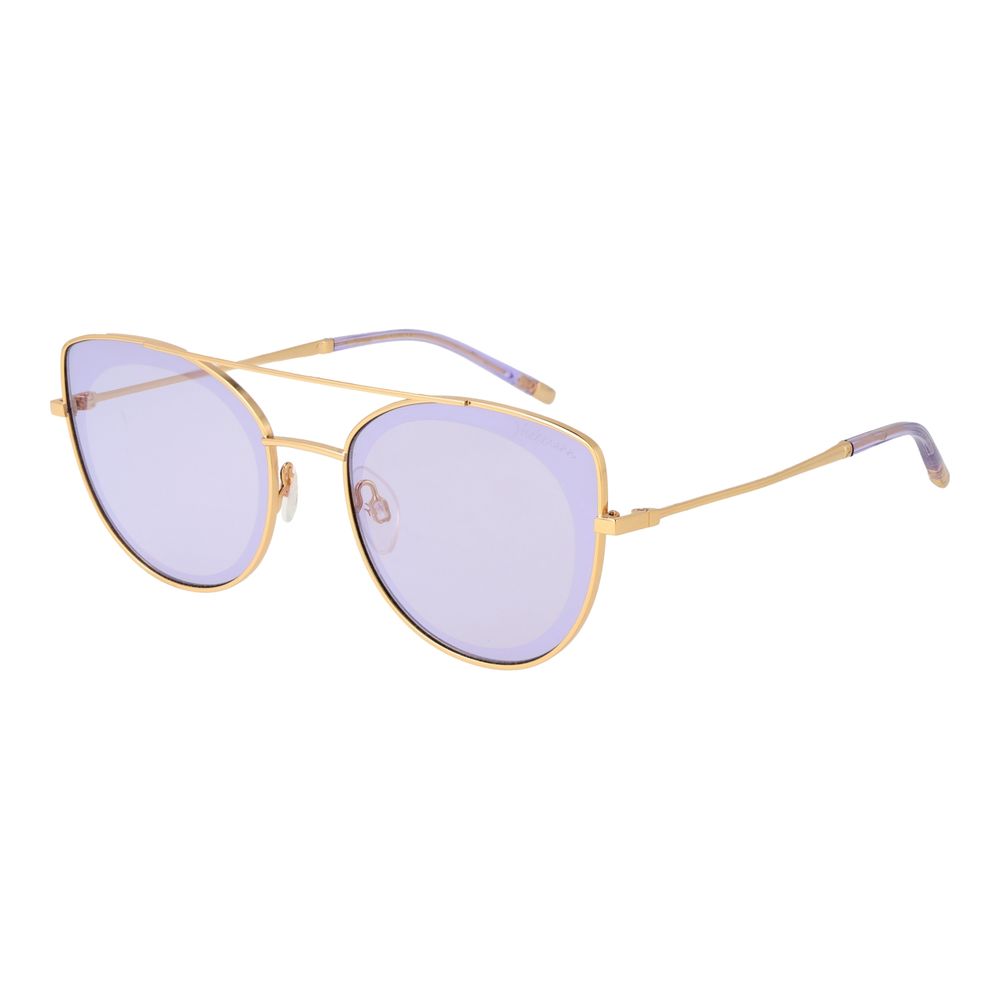 Ana Hickmann Gold Metal Sunglasses | Regal Royce