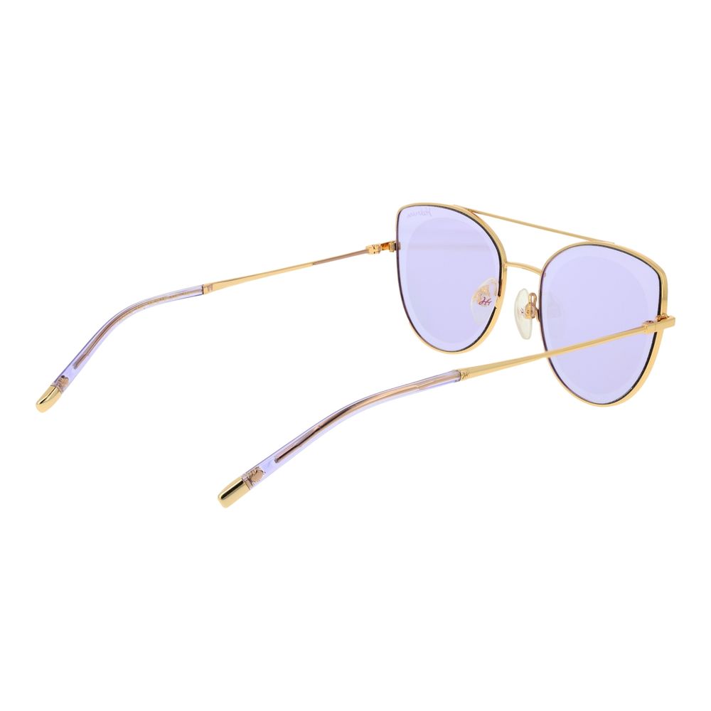 Ana Hickmann Gold Metal Sunglasses | Regal Royce