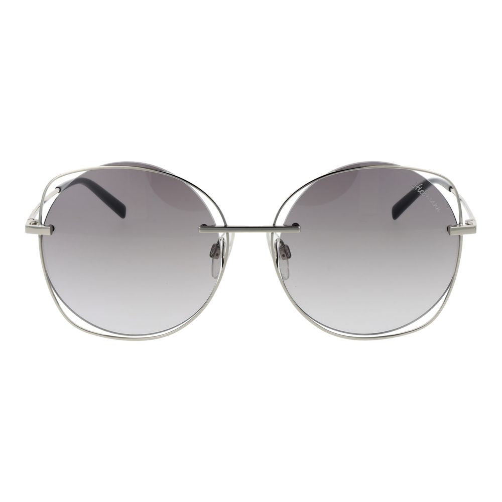 Ana Hickmann Gray Metal Sunglasses | Regal Royce