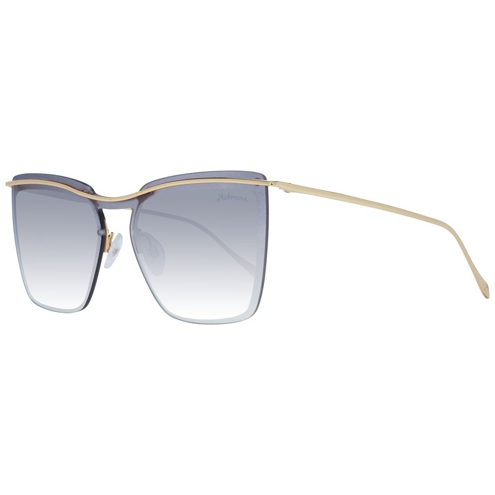 Ana Hickmann Gray Metal Sunglasses | Regal Royce