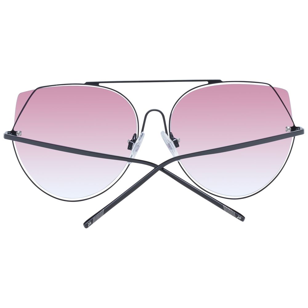 Ana Hickmann Black Metal Sunglasses | Regal Royce
